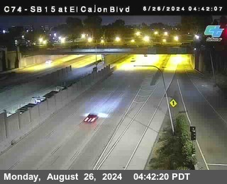 SB 15 at El Cajon Blvd