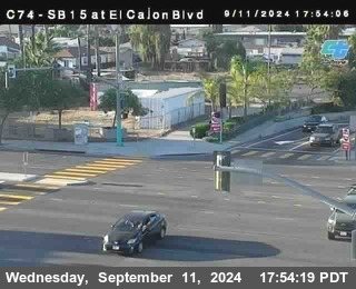 SB 15 at El Cajon Blvd