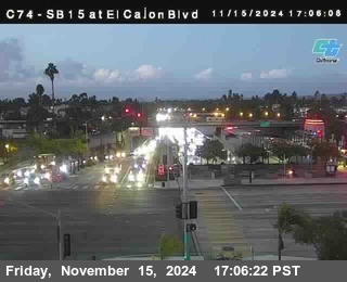 SB 15 at El Cajon Blvd