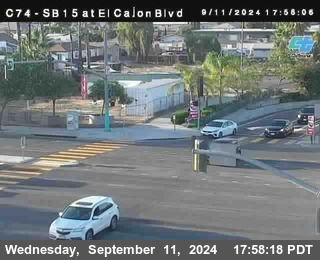 SB 15 at El Cajon Blvd