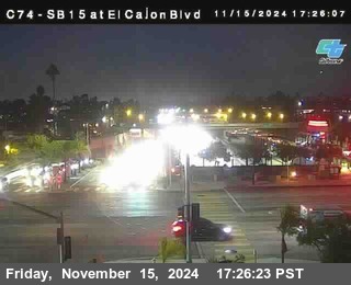 SB 15 at El Cajon Blvd