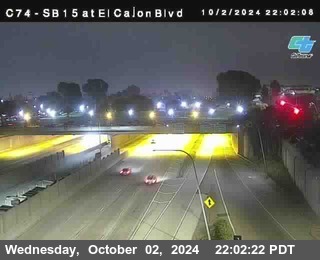 SB 15 at El Cajon Blvd