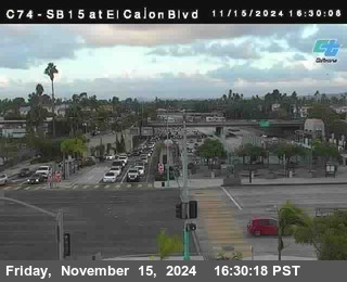 SB 15 at El Cajon Blvd