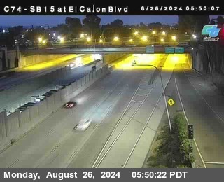 SB 15 at El Cajon Blvd