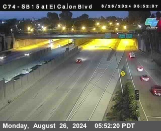 SB 15 at El Cajon Blvd