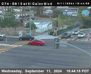 SB 15 at El Cajon Blvd