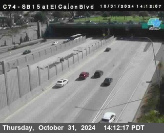 SB 15 at El Cajon Blvd