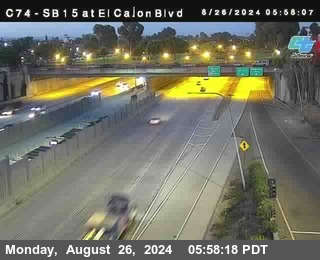 SB 15 at El Cajon Blvd