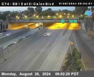 SB 15 at El Cajon Blvd