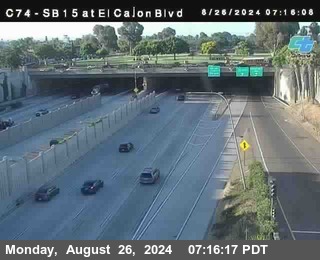 SB 15 at El Cajon Blvd