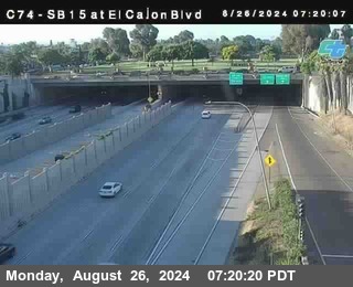 SB 15 at El Cajon Blvd