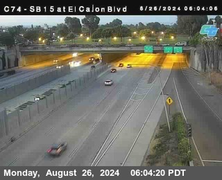 SB 15 at El Cajon Blvd