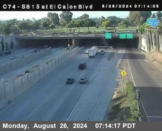 SB 15 at El Cajon Blvd