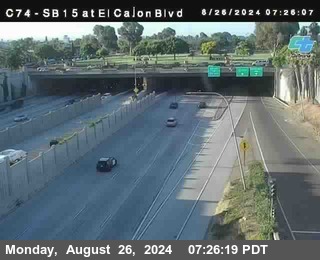 SB 15 at El Cajon Blvd