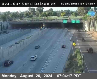 SB 15 at El Cajon Blvd