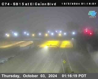 SB 15 at El Cajon Blvd