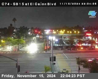 SB 15 at El Cajon Blvd