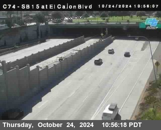 SB 15 at El Cajon Blvd