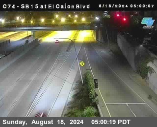 SB 15 at El Cajon Blvd