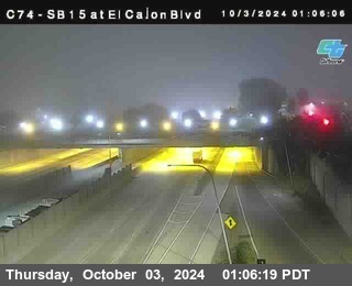 SB 15 at El Cajon Blvd