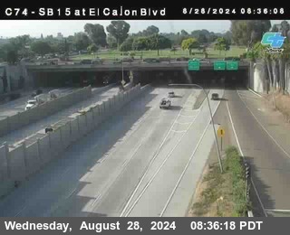 SB 15 at El Cajon Blvd