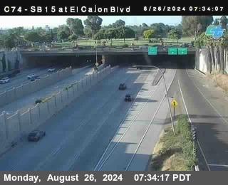 SB 15 at El Cajon Blvd