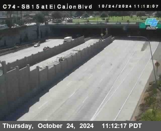 SB 15 at El Cajon Blvd