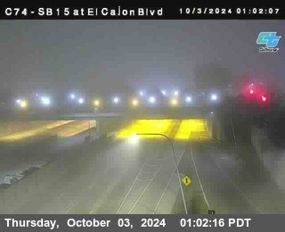 SB 15 at El Cajon Blvd