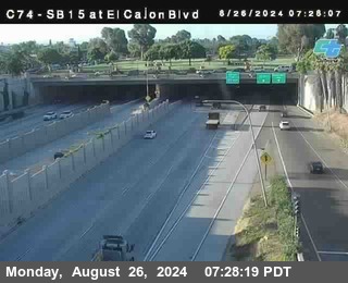 SB 15 at El Cajon Blvd