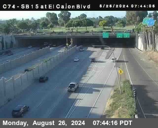 SB 15 at El Cajon Blvd