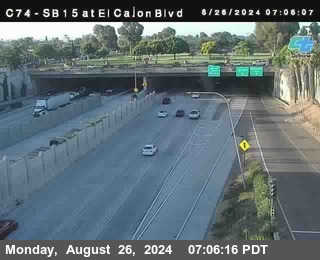 SB 15 at El Cajon Blvd