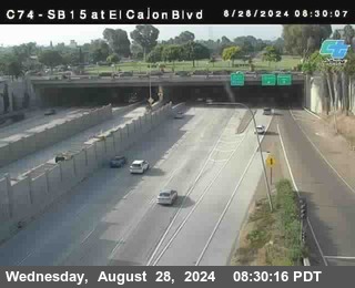 SB 15 at El Cajon Blvd