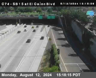 SB 15 at El Cajon Blvd