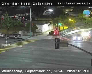 SB 15 at El Cajon Blvd