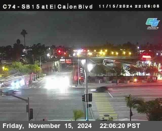 SB 15 at El Cajon Blvd