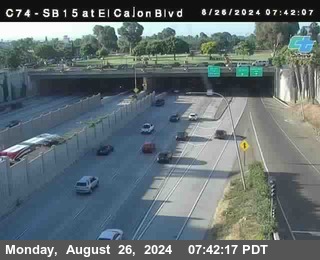 SB 15 at El Cajon Blvd