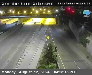 SB 15 at El Cajon Blvd