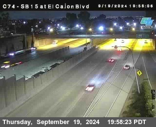 SB 15 at El Cajon Blvd