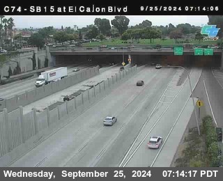 SB 15 at El Cajon Blvd