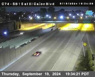 SB 15 at El Cajon Blvd