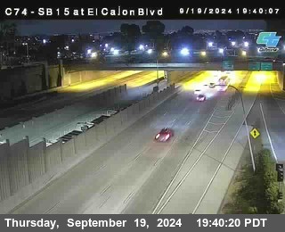 SB 15 at El Cajon Blvd