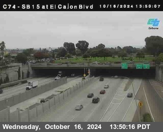 SB 15 at El Cajon Blvd