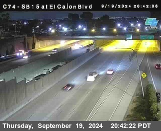 SB 15 at El Cajon Blvd