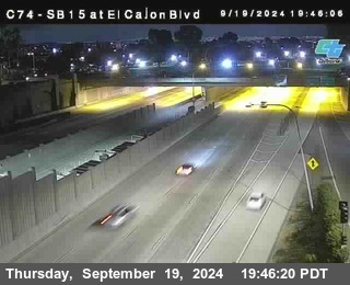 SB 15 at El Cajon Blvd