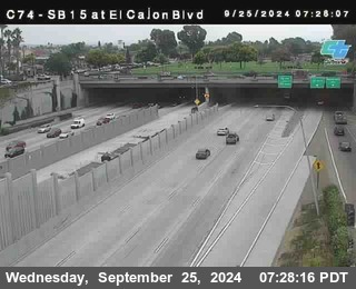 SB 15 at El Cajon Blvd