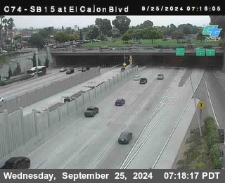 SB 15 at El Cajon Blvd