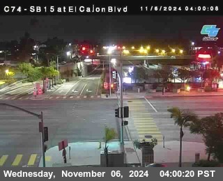 SB 15 at El Cajon Blvd