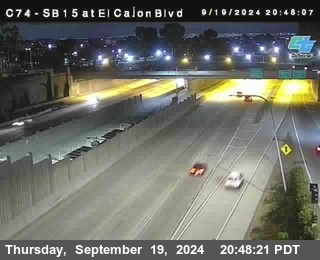 SB 15 at El Cajon Blvd