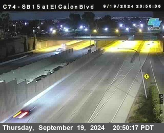 SB 15 at El Cajon Blvd