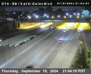 SB 15 at El Cajon Blvd